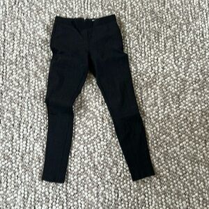 J. Crew Pixie Pant Ponte Knit Seam Stretch Tapered Legging Charcoal Gray 6